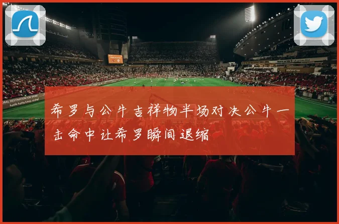希罗与公牛吉祥物半场对决公牛一击命中让希罗瞬间退缩